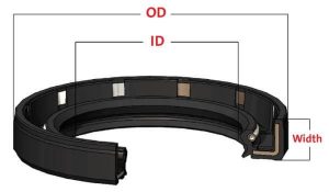 Oil seal sizes